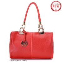 michael kors skorpios zip-top medium rood boekentassen Echte Tassen ickxc355